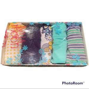 NEW NIB  5-pack hipster underwear cotton/ spandex 10 12